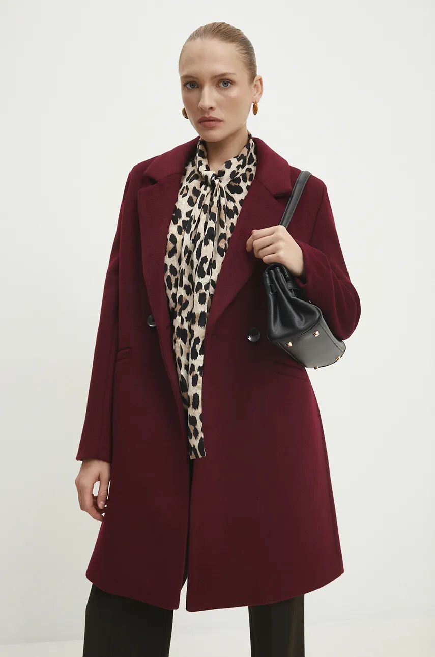 Шерстяное пальто Answear Lab, гранатовый, Красный, Шерстяное пальто Answear Lab, гранатовый
Шерстяное пальто Answear Lab, гранатовый, Красный, Шерстяное пальто Answear Lab, гранатовый