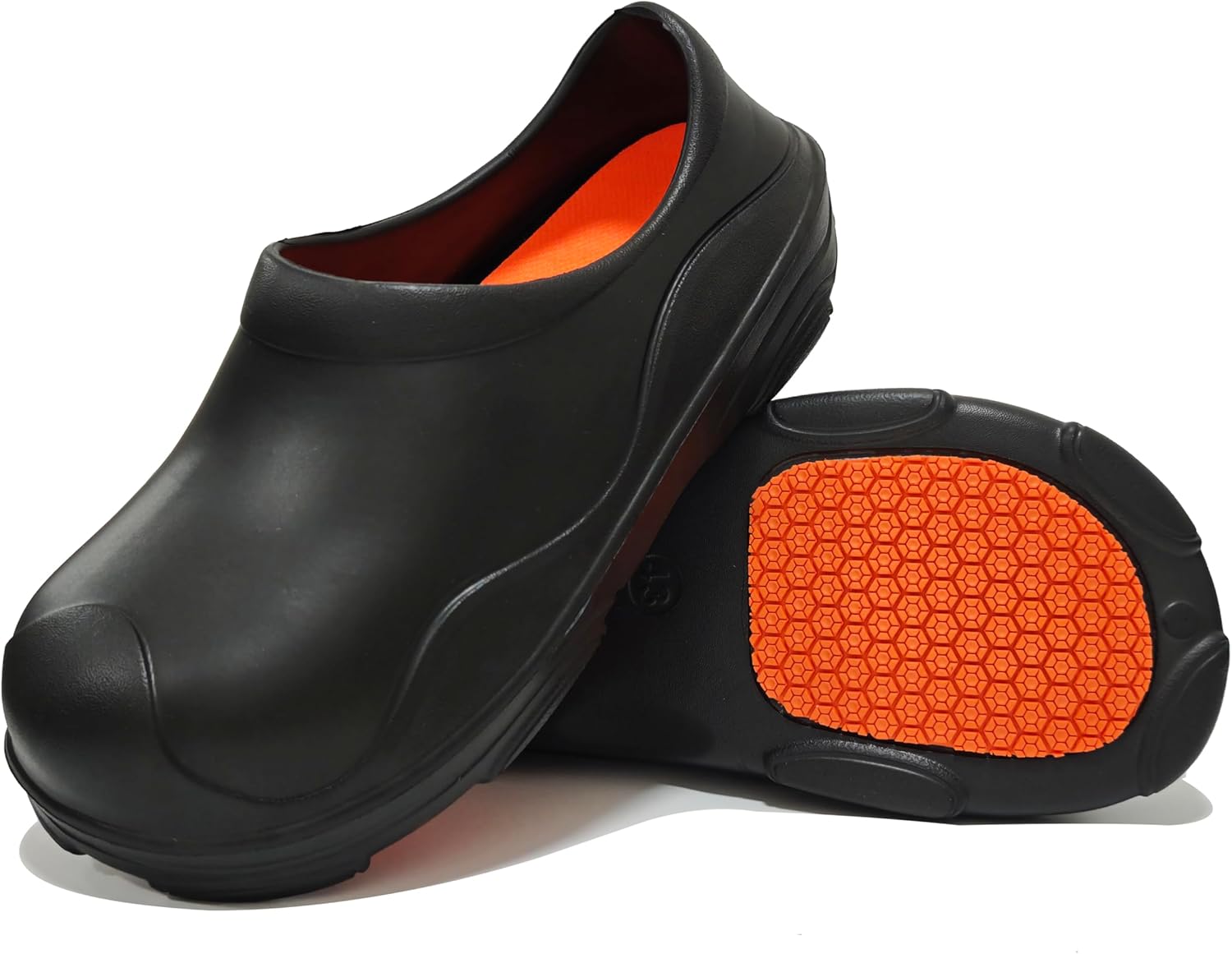 Противоскользящая рабочая обувь - Нескользящие мужские туфли для общественного питания - Масло- и водоотталкивающие мужские мюли и сабо - Обувь для работы в ресторане Wmbfmwt, черный
Противоскользящая рабочая обувь - Нескользящие мужские туфли для общественного питания - Масло- и водоотталкивающие мужские мюли и сабо - Обувь для работы в ресторане Wmbfmwt, черный