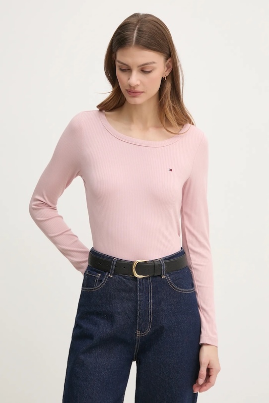 Лонгслив Tommy Hilfiger, розовый
Лонгслив Tommy Hilfiger, розовый