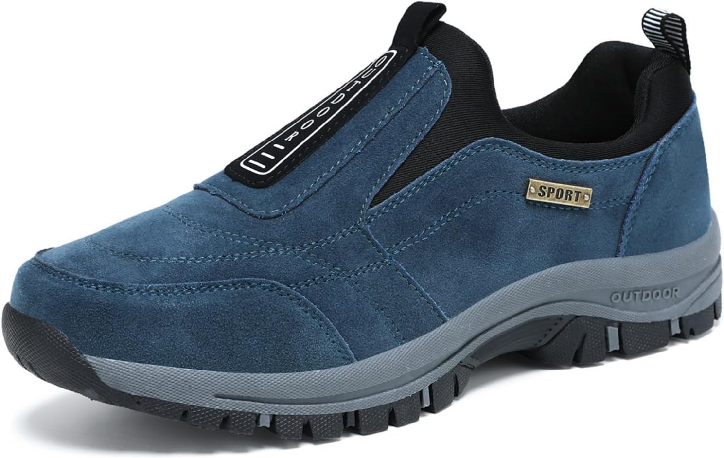 Мужские водонепроницаемые походные туфли, легкие, противоскользящие, дышащие кроссовки, низкие ботинки для ходьбы, обувь без шнурков для мужчин, размеры 5.5-12.5 Generic, синий
Мужские водонепроницаемые походные туфли, легкие, противоскользящие, дышащие кроссовки, низкие ботинки для ходьбы, обувь без шнурков для мужчин, размеры 5.5-12.5 Generic, синий