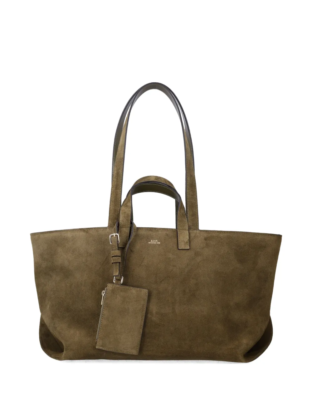 Сумка-тоут Drummer из замши A.P.C., зеленый
Сумка-тоут Drummer из замши A.P.C., зеленый