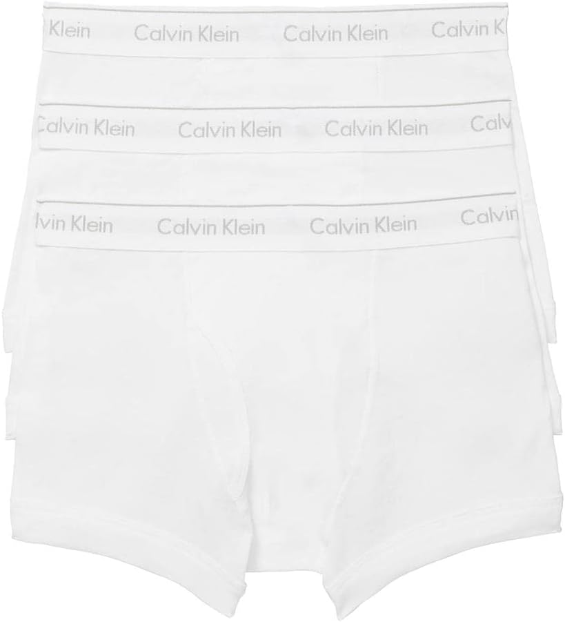 Calvin Klein мужские хлопковые классические трусы-боксеры, 3 шт., 3 White
Calvin Klein мужские хлопковые классические трусы-боксеры, 3 шт., 3 White