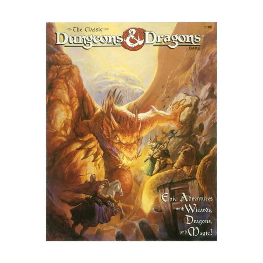 Бокс-сет Classic Dungeons and Dragons Game (1st Printing), Basic Dungeons & Dragons (Original Edition) - Box Sets & Core Rules
Бокс-сет Classic Dungeons and Dragons Game (1st Printing), Basic Dungeons & Dragons (Original Edition) - Box Sets & Core Rules