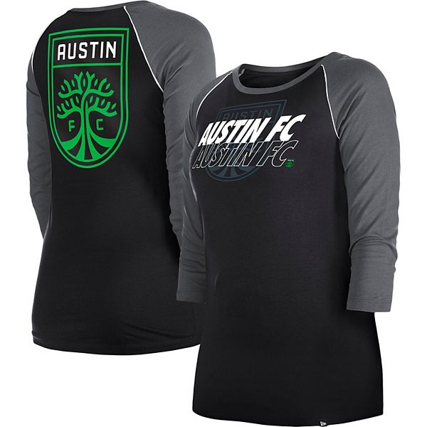 Женская черная футболка Austin FC с рукавом 3/4 и регланным кроем New Era, Черный, Женская черная футболка Austin FC с рукавом 3/4 и регланным кроем New Era
Женская черная футболка Austin FC с рукавом 3/4 и регланным кроем New Era, Черный, Женская черная футболка Austin FC с рукавом 3/4 и регланным кроем New Era