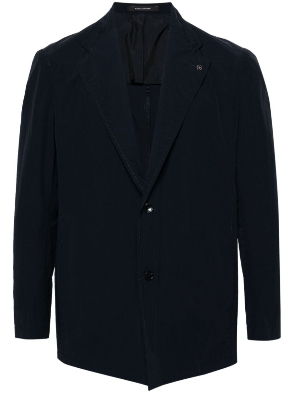 Однобортный пиджак с зубчатыми лацканами Tagliatore, синий
Однобортный пиджак с зубчатыми лацканами Tagliatore, синий
