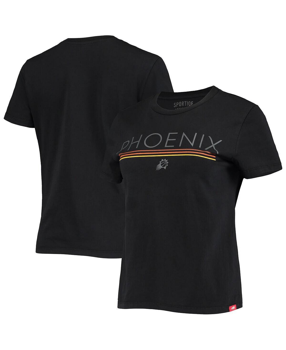 Женская черная футболка Phoenix Suns Arcadia Sportiqe, черный
Женская черная футболка Phoenix Suns Arcadia Sportiqe, черный