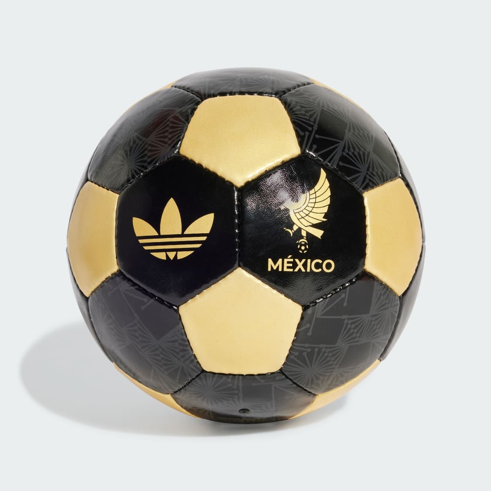 Футбольный мяч Adidas Mexico Gold Kit Club Ball, цвет Black/Utility Black/Gold Metallic
Футбольный мяч Adidas Mexico Gold Kit Club Ball, цвет Black/Utility Black/Gold Metallic