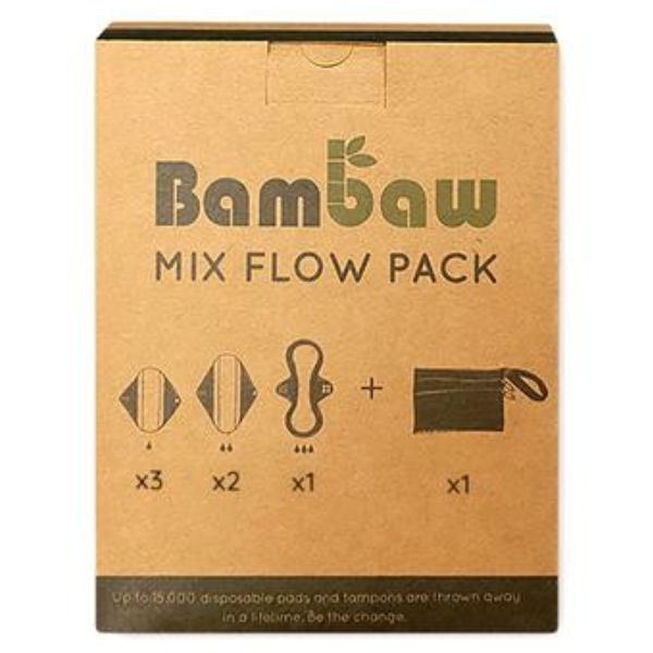 Комплект: микс многоразовых прокладок, 6 шт./1 упаковка + саше, 1 шт. Bambaw
Комплект: микс многоразовых прокладок, 6 шт./1 упаковка + саше, 1 шт. Bambaw