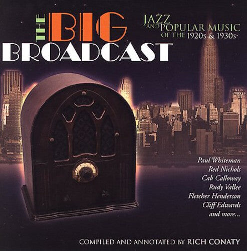 CD диск Big Broadcast 1: Jazz & Popular Music / Various: Big Broadcast-Jazz & Popular Music of the 1920S &
CD диск Big Broadcast 1: Jazz & Popular Music / Various: Big Broadcast-Jazz & Popular Music of the 1920S &
