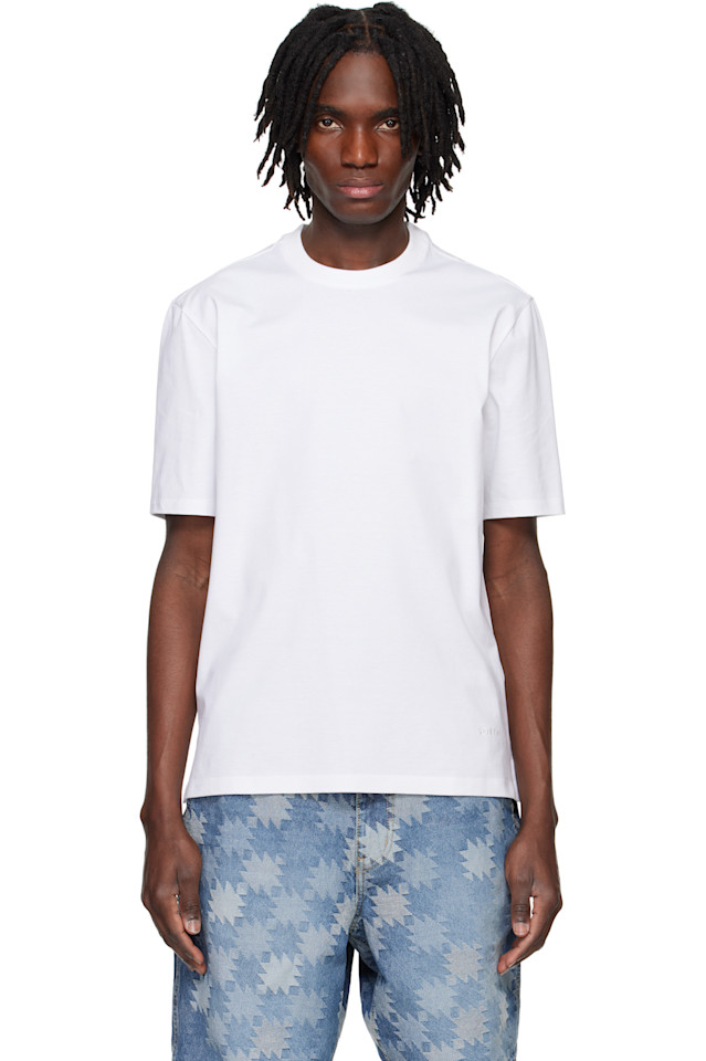 Футболка с вышитым логотипом Solid Homme, белый
Футболка с вышитым логотипом Solid Homme, белый