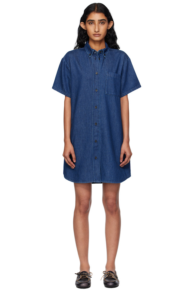 Арийская джинсовая мини-юбка A.P.C., индиго
Арийская джинсовая мини-юбка A.P.C., индиго