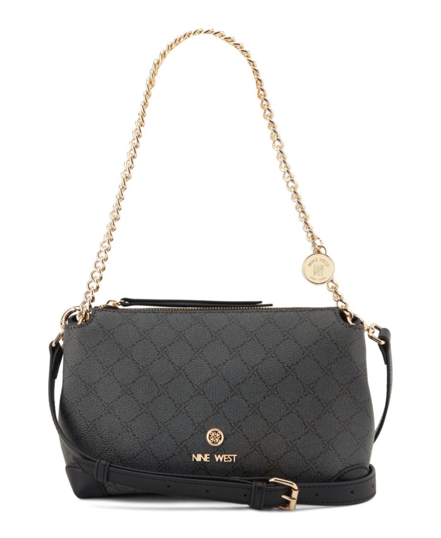 Сумка-трансформер Kyrie через плечо Nine West, Onyxlogo
Сумка-трансформер Kyrie через плечо Nine West, Onyxlogo