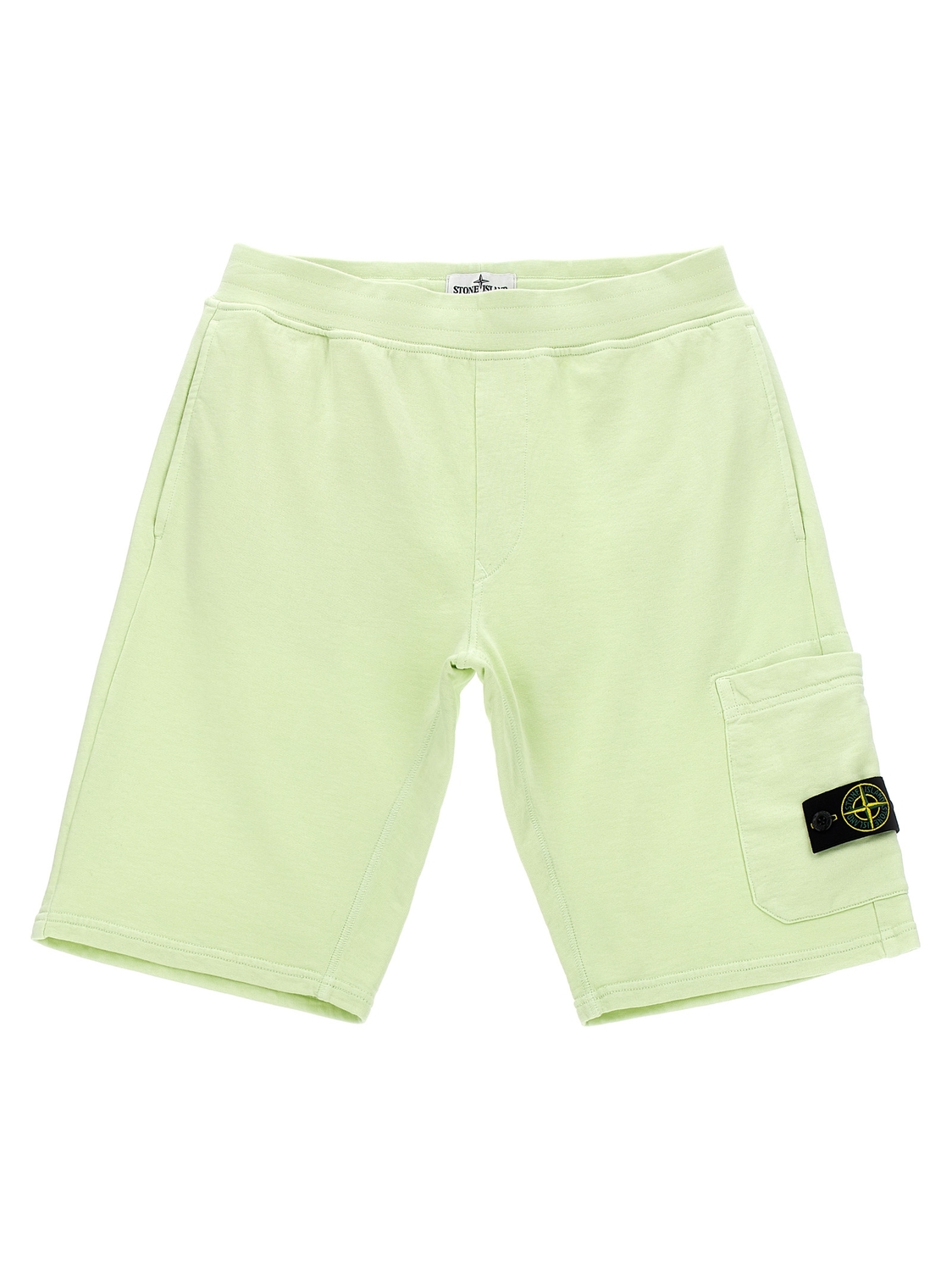 Бермуды-карго с логотипом и нашивкой Stone Island Junior, зеленый
Бермуды-карго с логотипом и нашивкой Stone Island Junior, зеленый