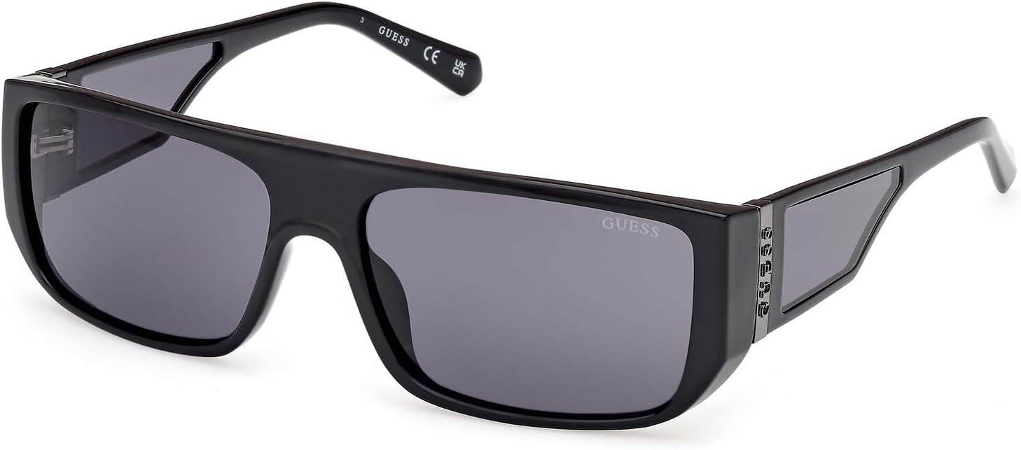 GUESS Damian Square пластиковые солнцезащитные очки, Black
GUESS Damian Square пластиковые солнцезащитные очки, Black
