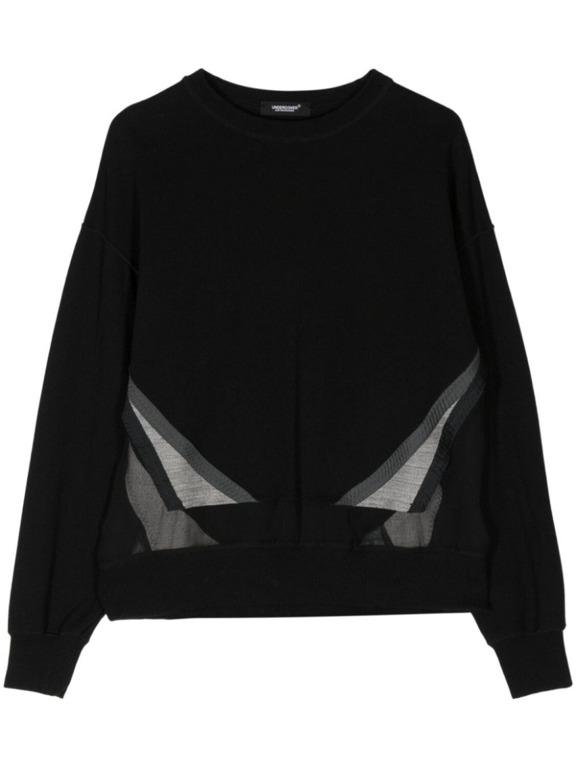 Толстовка с контрастными вставками Undercover, черный
Толстовка с контрастными вставками Undercover, черный