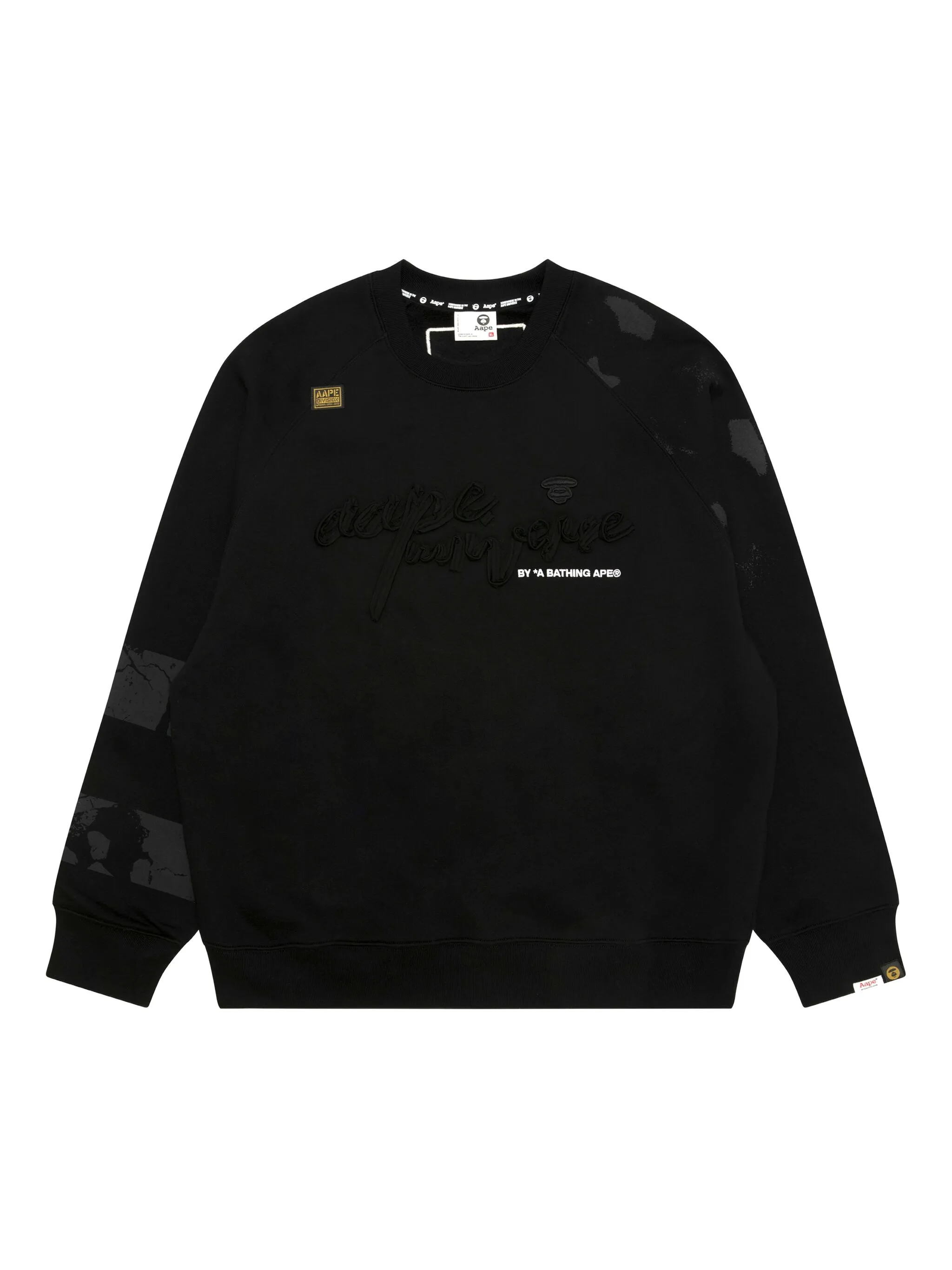 Декорированная толстовка Aape By A Bathing Ape, черный
Декорированная толстовка Aape By A Bathing Ape, черный