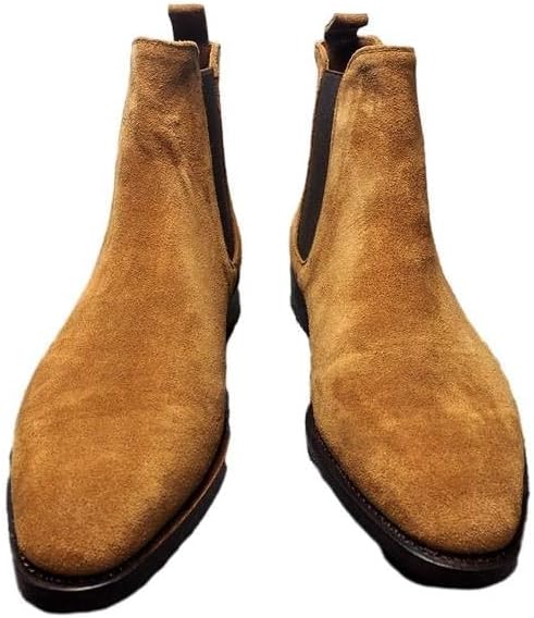 Мужские ботинки челси, замшевые классические ботинки, мотоциклетные ботинки в стиле милитари, ботинки-чукка из искусственной кожи, ботинки без шнурков Xbtevudak, коричневый
Мужские ботинки челси, замшевые классические ботинки, мотоциклетные ботинки в стиле милитари, ботинки-чукка из искусственной кожи, ботинки без шнурков Xbtevudak, коричневый