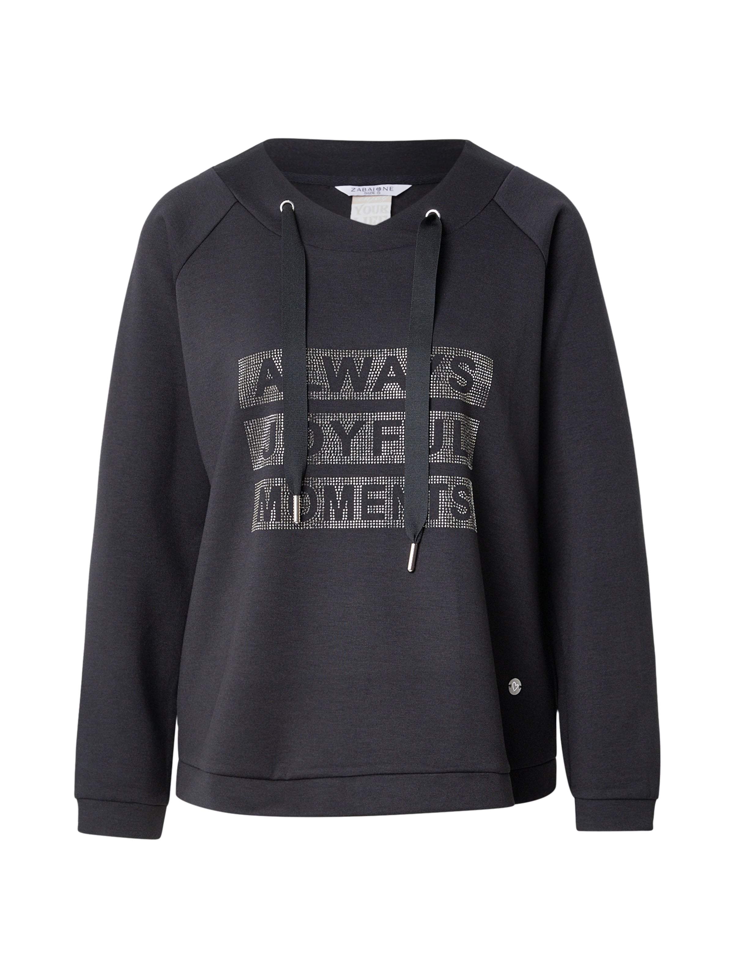 ZABAIONE Свитшот 'Al44eya' в черном цвете
ZABAIONE Свитшот 'Al44eya' в черном цвете