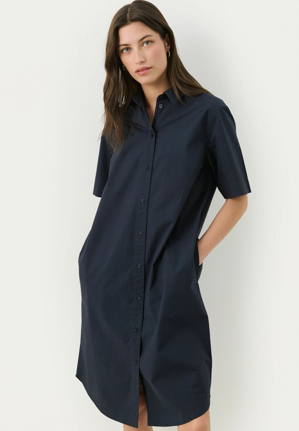 Платье-рубашка HARPER Part Two, темно-синий 
Платье-рубашка HARPER Part Two, темно-синий