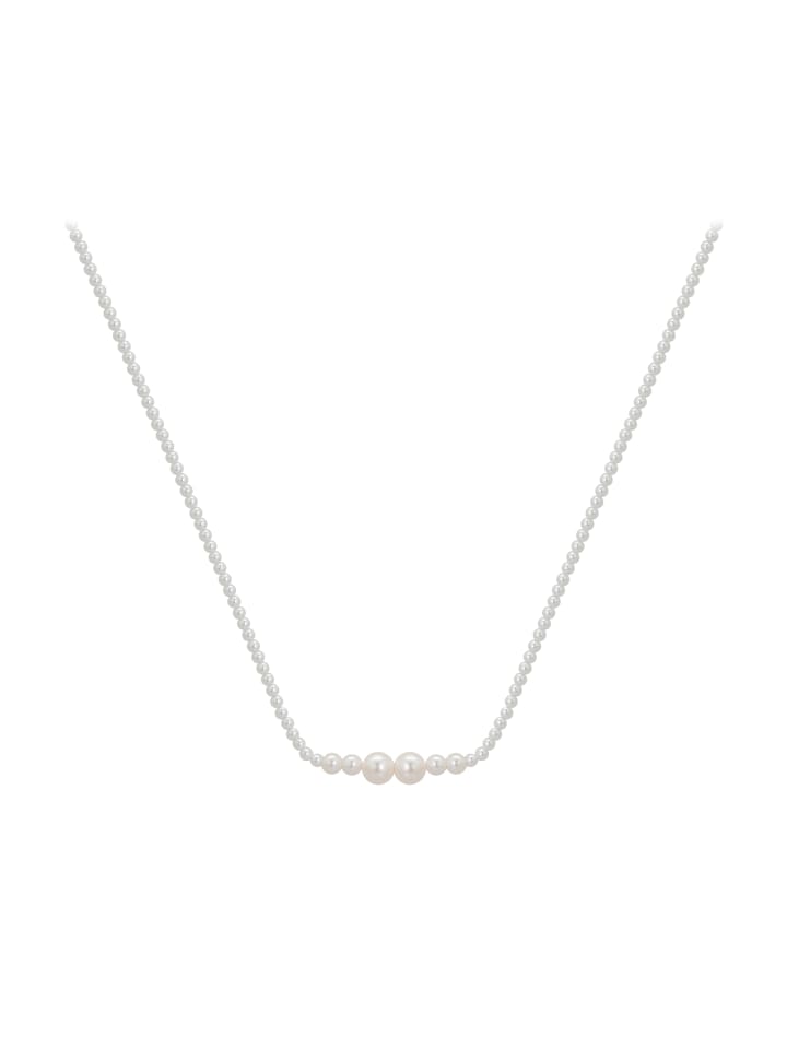 Faina Женское колье из бусин, розовое золото, белое
Faina Женское колье из бусин, розовое золото, белое
