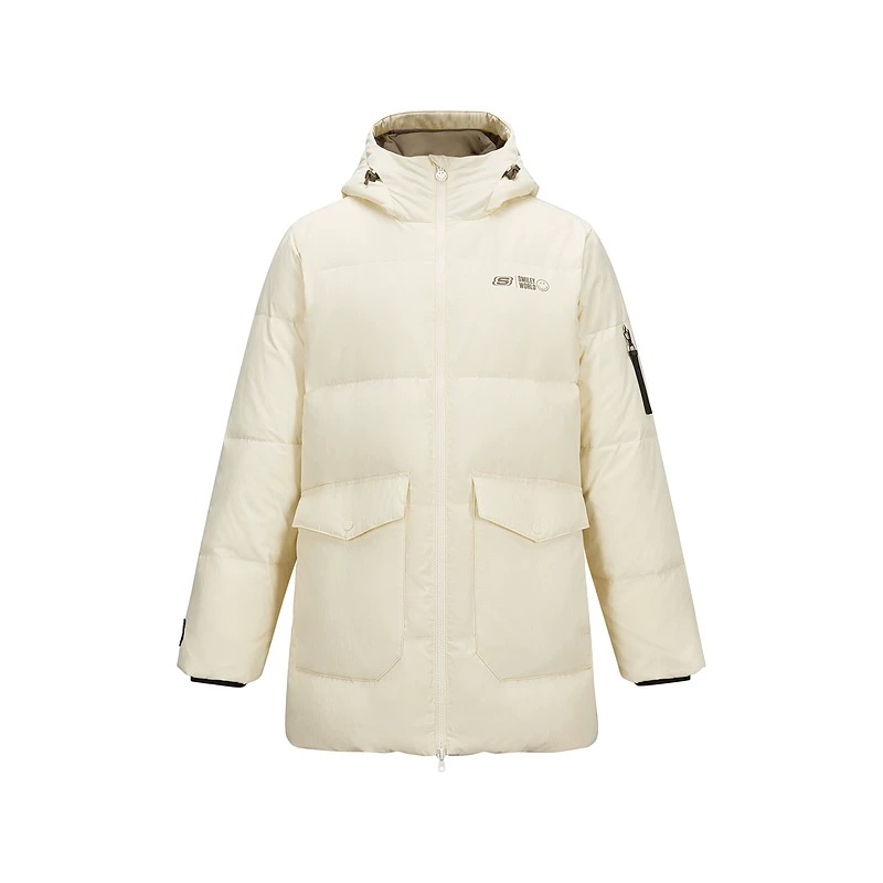 X SMILEYWORLD Пуховик мужской жемчужный экрю Skechers, жемчужный бежевый белый
X SMILEYWORLD Пуховик мужской жемчужный экрю Skechers, жемчужный бежевый белый