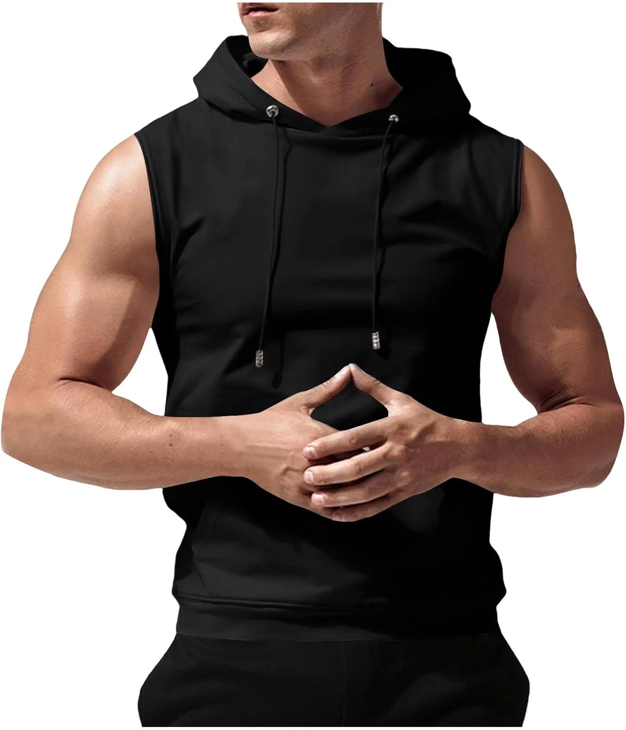 Мужская худи-майка для тренировок Muscle Cut Off
Мужская худи-майка для тренировок Muscle Cut Off