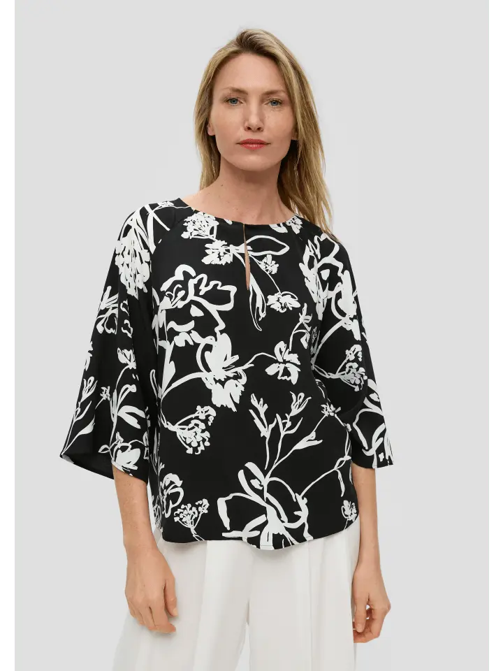 Блуза sOliver BLACK LABEL 3/4 Arm, черный
Блуза sOliver BLACK LABEL 3/4 Arm, черный