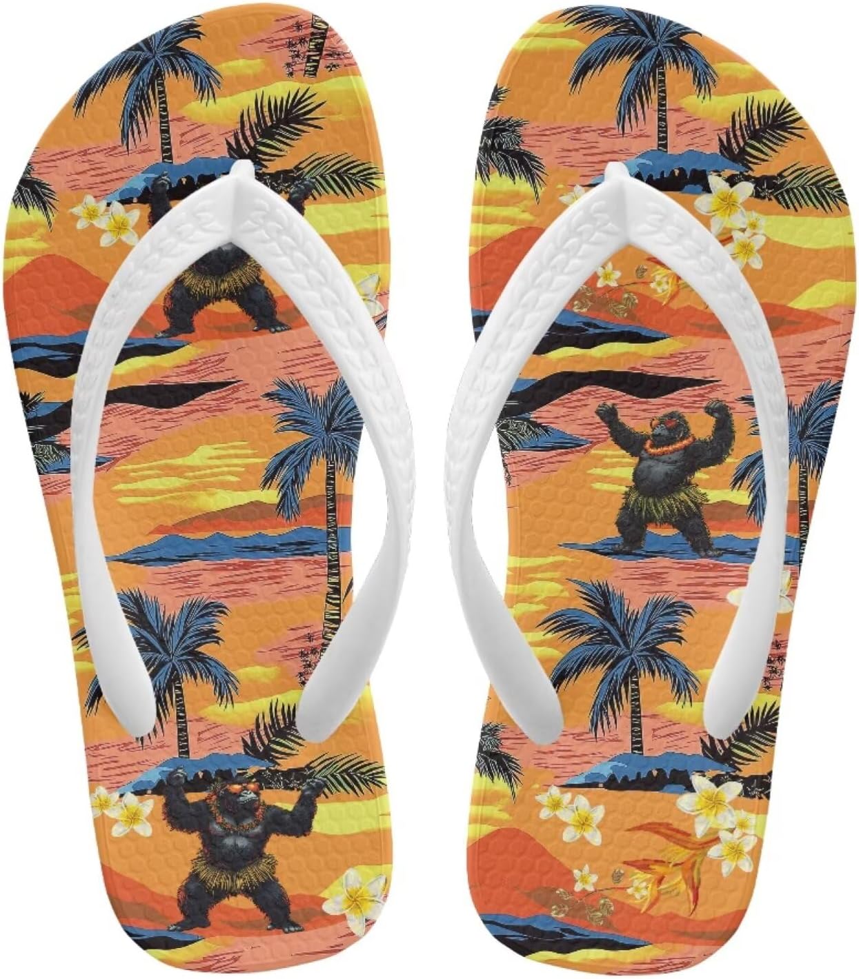 Вьетнамки для девочек, детские шлепанцы, легкие пляжные сандалии, детские летние шлепанцы с противоскользящей подошвой Pynewomyt, Hawaiian Ape Man
Вьетнамки для девочек, детские шлепанцы, легкие пляжные сандалии, детские летние шлепанцы с противоскользящей подошвой Pynewomyt, Hawaiian Ape Man