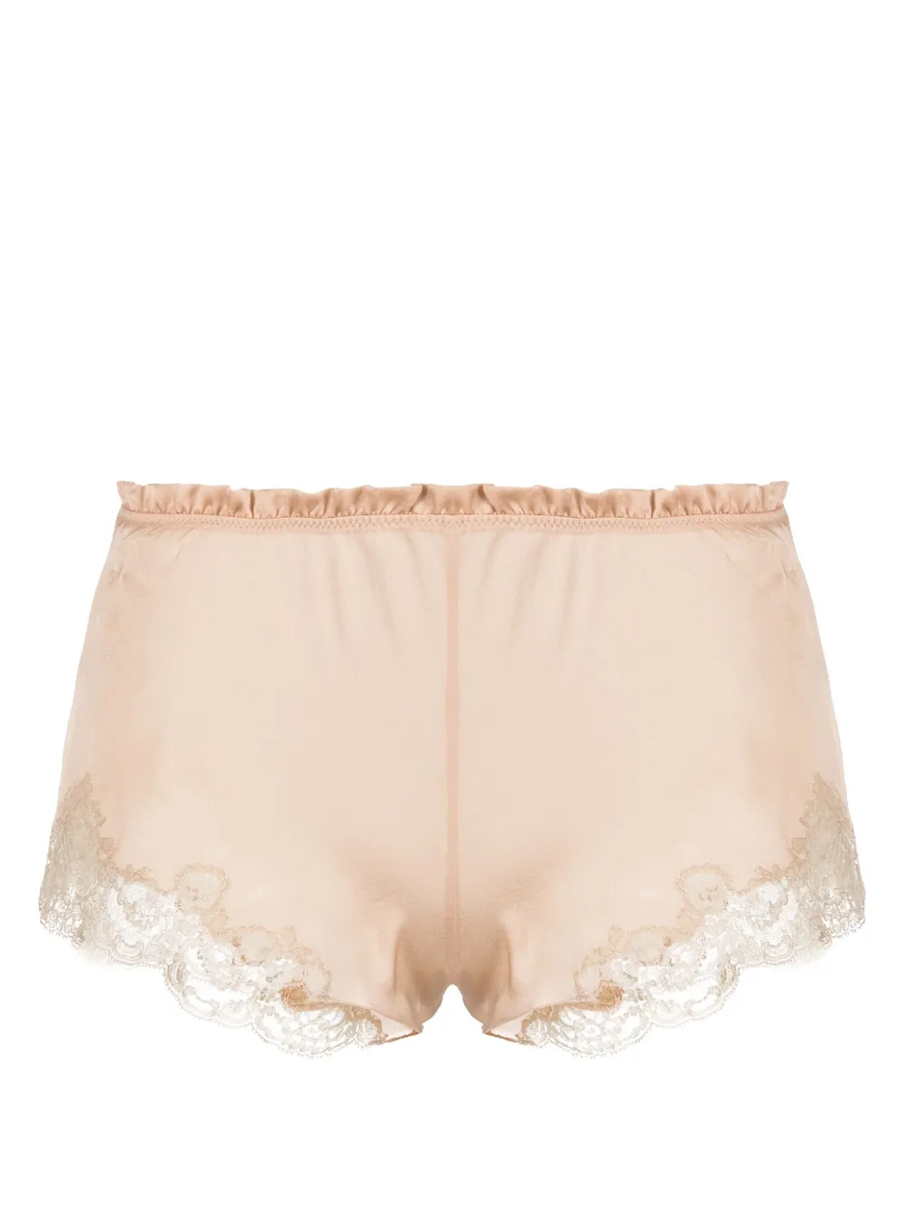 Шелковые шорты с кружевом Calais Caudry Carine Gilson, нейтральный
Шелковые шорты с кружевом Calais Caudry Carine Gilson, нейтральный