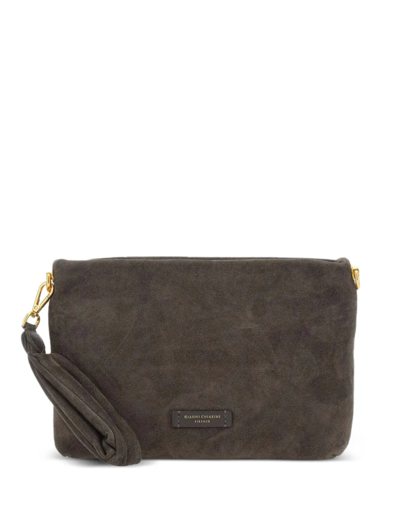 Замшевый клатч GIANNI CHIARINI, коричневый
Замшевый клатч GIANNI CHIARINI, коричневый