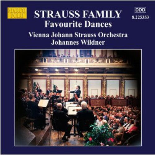 CD диск Strauss / Vienna Johann Strauss Orch / Wildner: Strauss Family: Favorite Dances 
CD диск Strauss / Vienna Johann Strauss Orch / Wildner: Strauss Family: Favorite Dances
