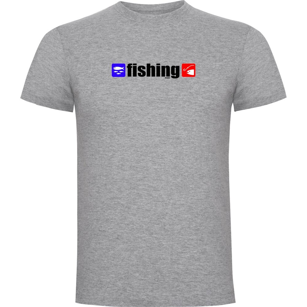 Футболка Kruskis Fishing, серый 
Футболка Kruskis Fishing, серый