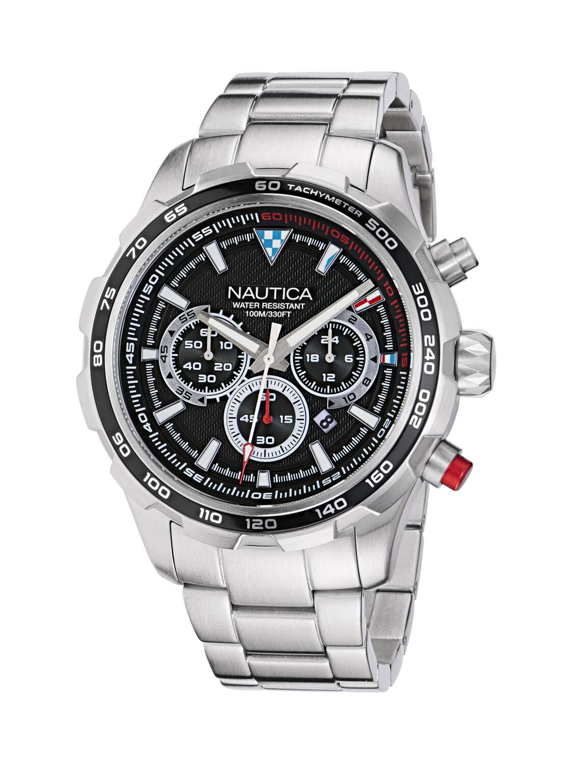 NAUTICA Серебряные аналоговые часы
NAUTICA Серебряные аналоговые часы