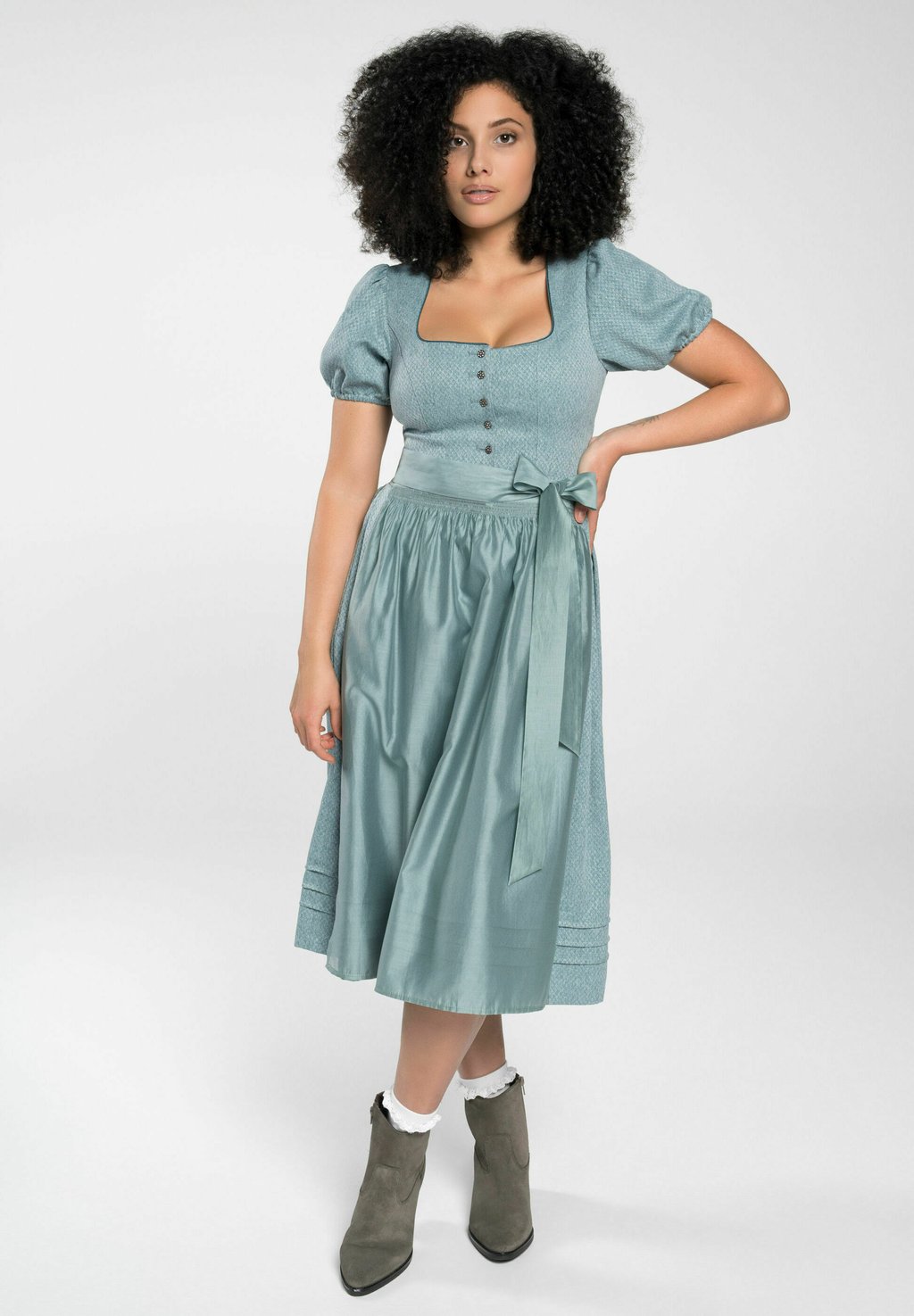 Широкая юбка в сборку Spieth & Wensky, бирюзовый
Широкая юбка в сборку Spieth & Wensky, бирюзовый