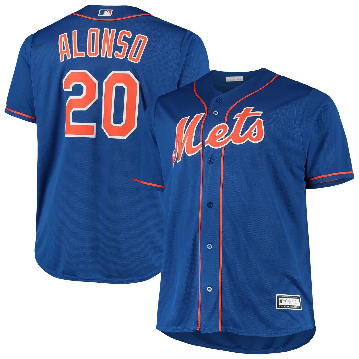Мужская футболка с изображением Пита Алонсо Royal New York Mets Big & Tall Replica Player
Мужская футболка с изображением Пита Алонсо Royal New York Mets Big & Tall Replica Player
