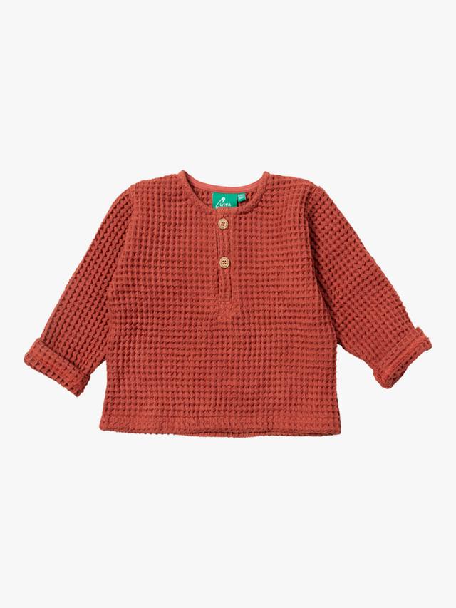 Детская вафельная кофта с длинными рукавами Little Green Radicals, Ginger
Детская вафельная кофта с длинными рукавами Little Green Radicals, Ginger