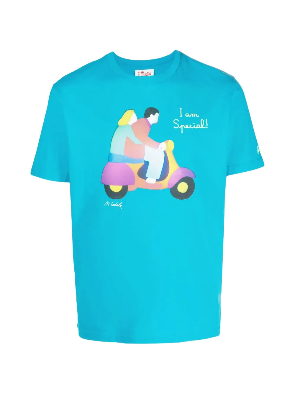 Футболка с графическим принтом и круглым вырезом Mc2 Saint Barth, синий
Футболка с графическим принтом и круглым вырезом Mc2 Saint Barth, синий