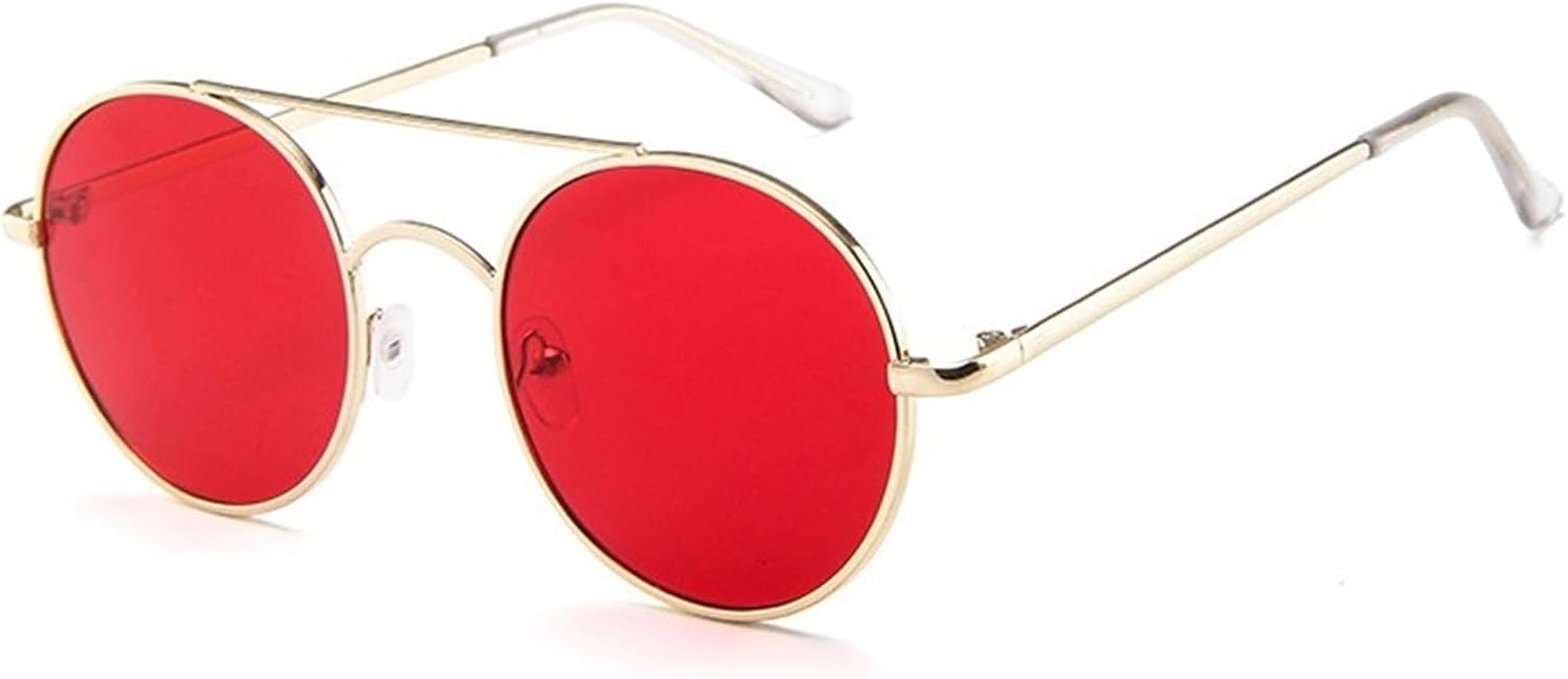 Женские солнцезащитные очки в металлической круглой оправе, для активного отдыха на природе, для вождения, мужские солнцезащитные очки для поездок на работу Generic, Red
Женские солнцезащитные очки в металлической круглой оправе, для активного отдыха на природе, для вождения, мужские солнцезащитные очки для поездок на работу Generic, Red