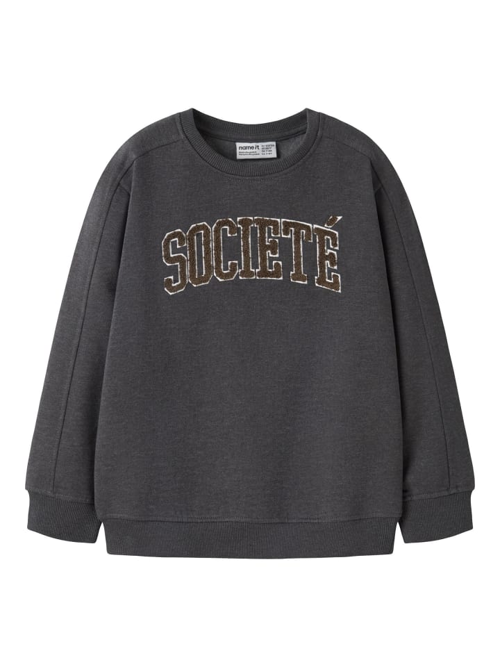 Name it Толстовка темно-серого меланжевого цвета
Name it Толстовка темно-серого меланжевого цвета