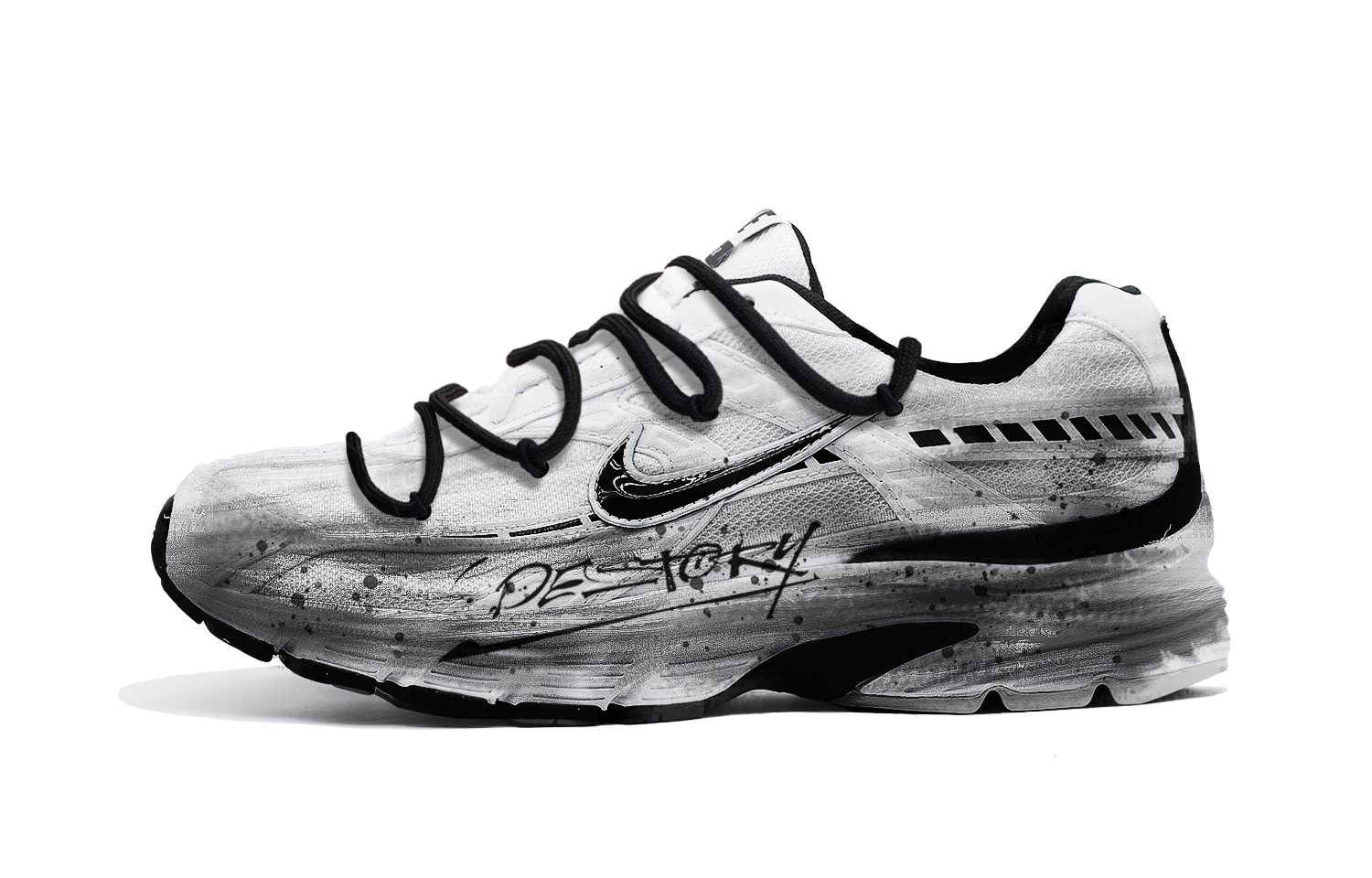 Nike Кроссовки Initiator с амортизацией, износостойкие, дышащие, увеличивающие рост, низкие, мужские, черно-белые 
Nike Кроссовки Initiator с амортизацией, износостойкие, дышащие, увеличивающие рост, низкие, мужские, черно-белые