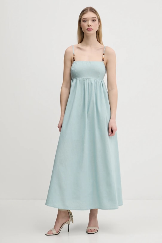 Льняное платье Abercrombie & Fitch, бирюзовый
Льняное платье Abercrombie & Fitch, бирюзовый