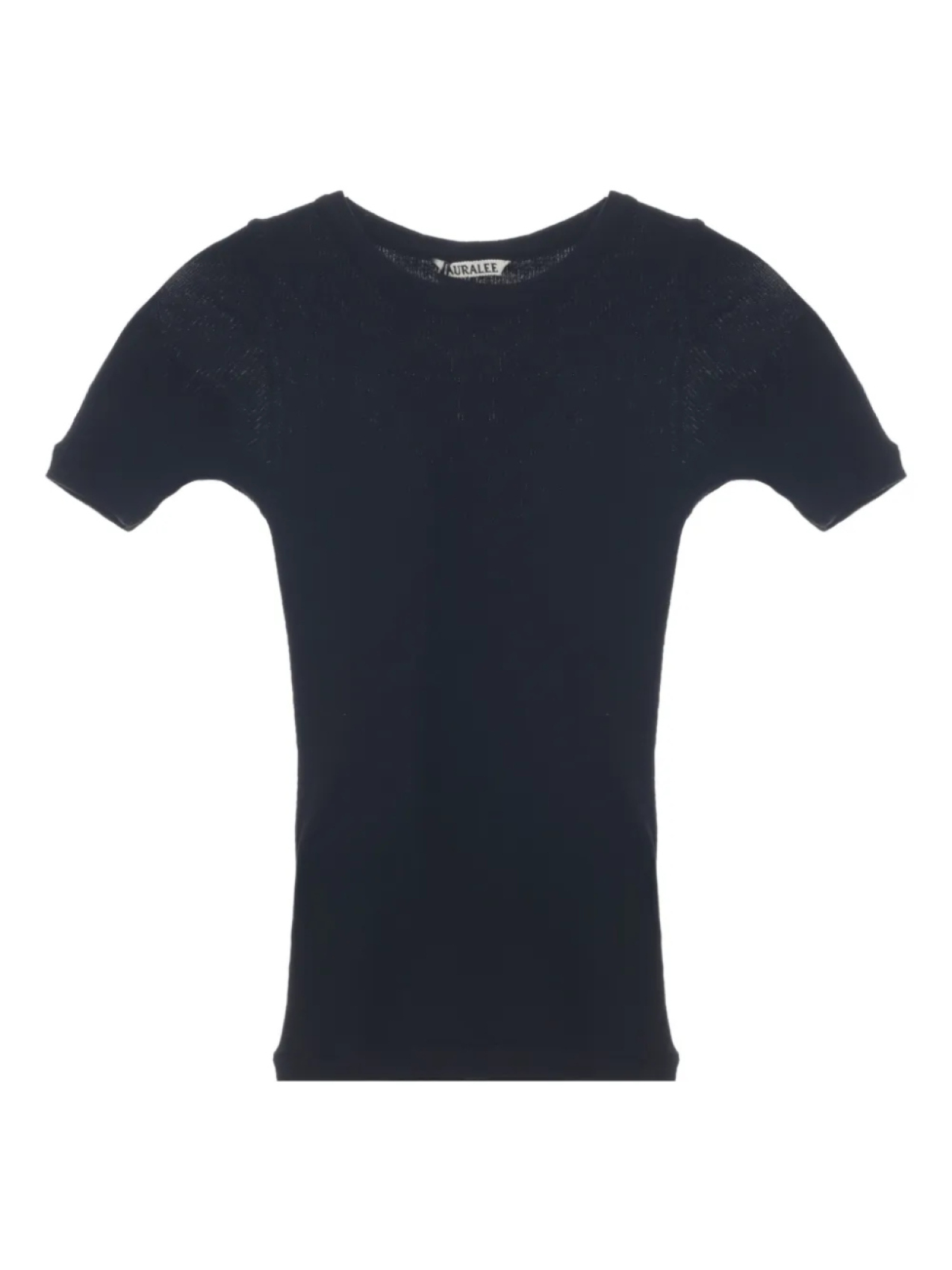 Auralee приталенный топ с короткими рукавами, черный
Auralee приталенный топ с короткими рукавами, черный