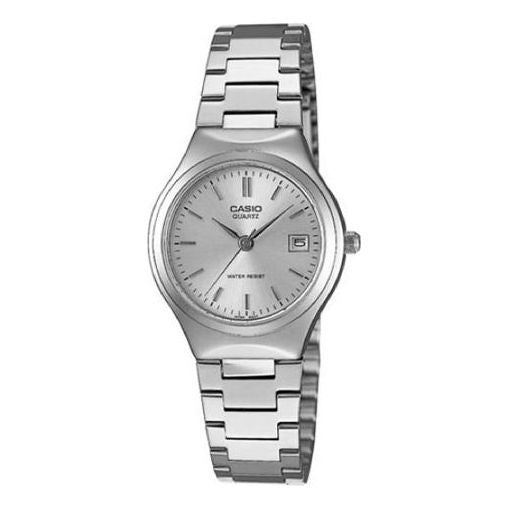 Часы CASIO Stainless Steel Strap Silver Analog, серебряный 
Часы CASIO Stainless Steel Strap Silver Analog, серебряный