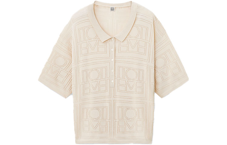 Футболка поло женская кремовая TOTEME
Футболка поло женская кремовая TOTEME