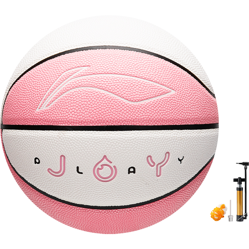 LINING Баскетбольный мяч PU розовый/белый размер 6 тренировочный unisex
LINING Баскетбольный мяч PU розовый/белый размер 6 тренировочный unisex