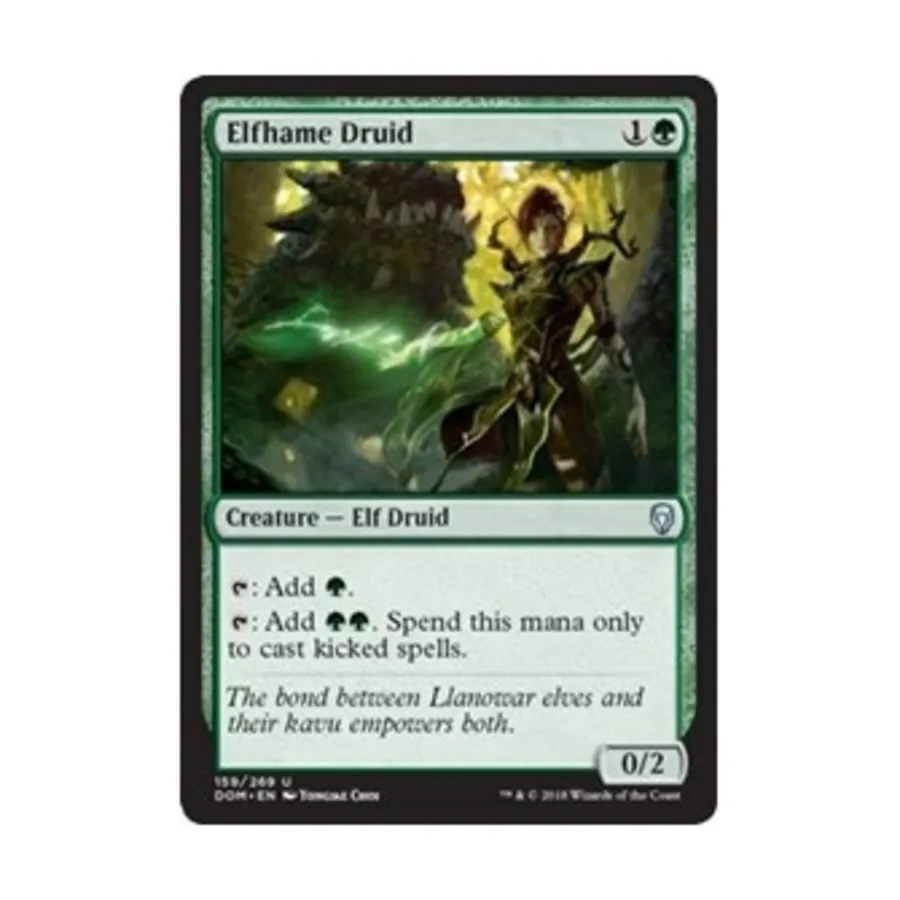 CCG Эльфхейм Друид (U), MTG - Dominaria
CCG Эльфхейм Друид (U), MTG - Dominaria