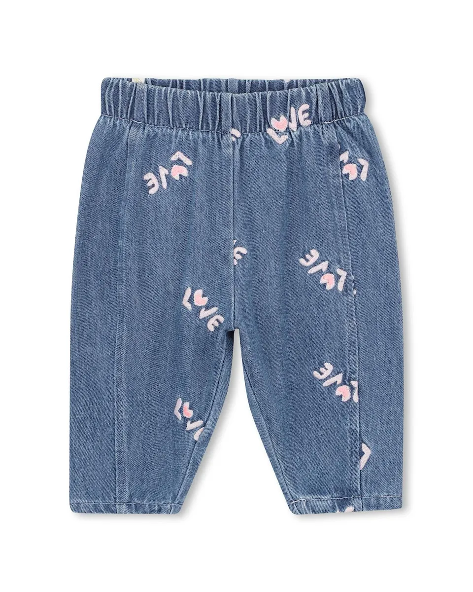 Джинсы для малыша с эластичной талией Billieblush, синий
Джинсы для малыша с эластичной талией Billieblush, синий