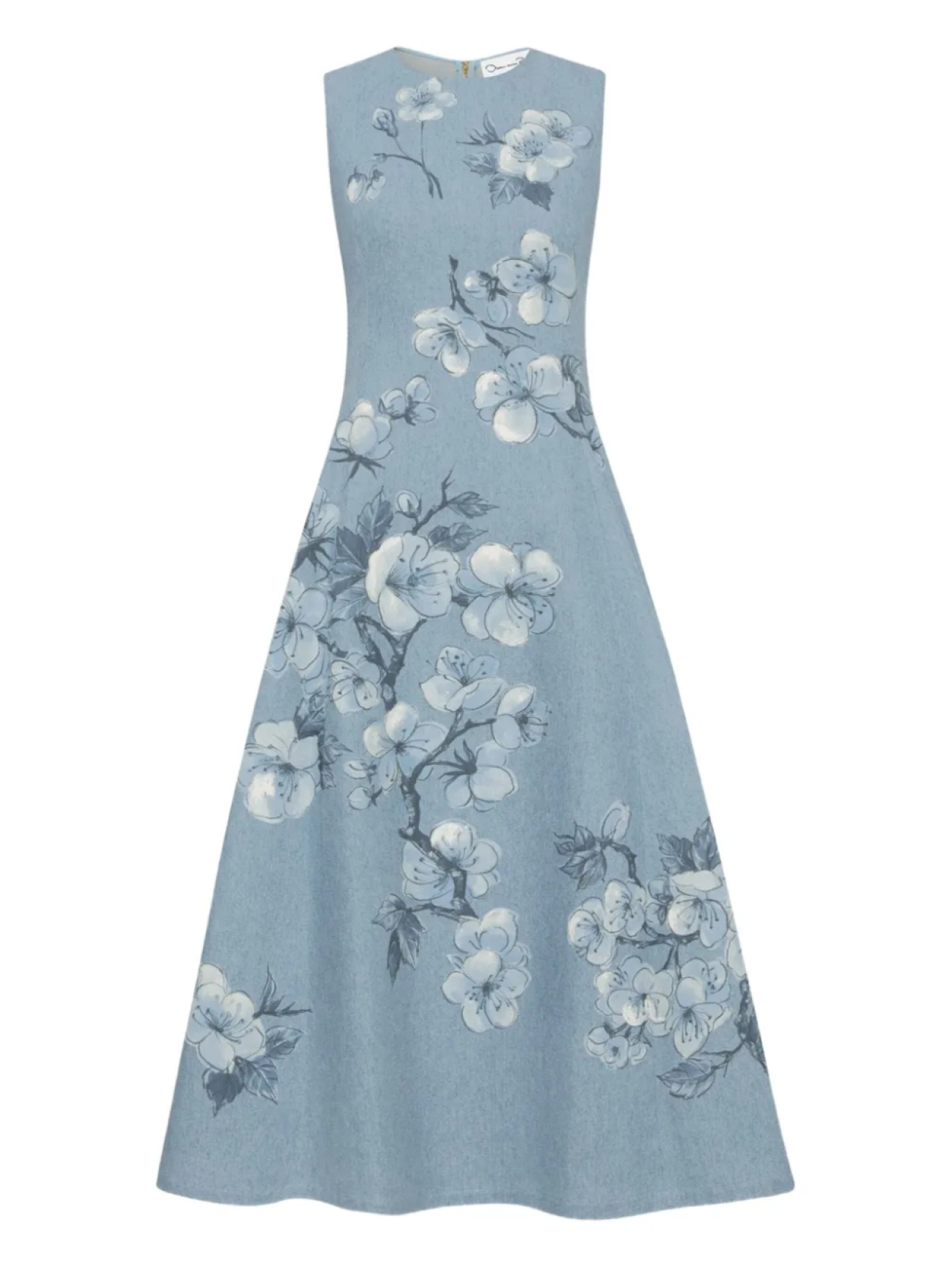 Oscar de la Renta джинсовое платье с принтом, синий
Oscar de la Renta джинсовое платье с принтом, синий