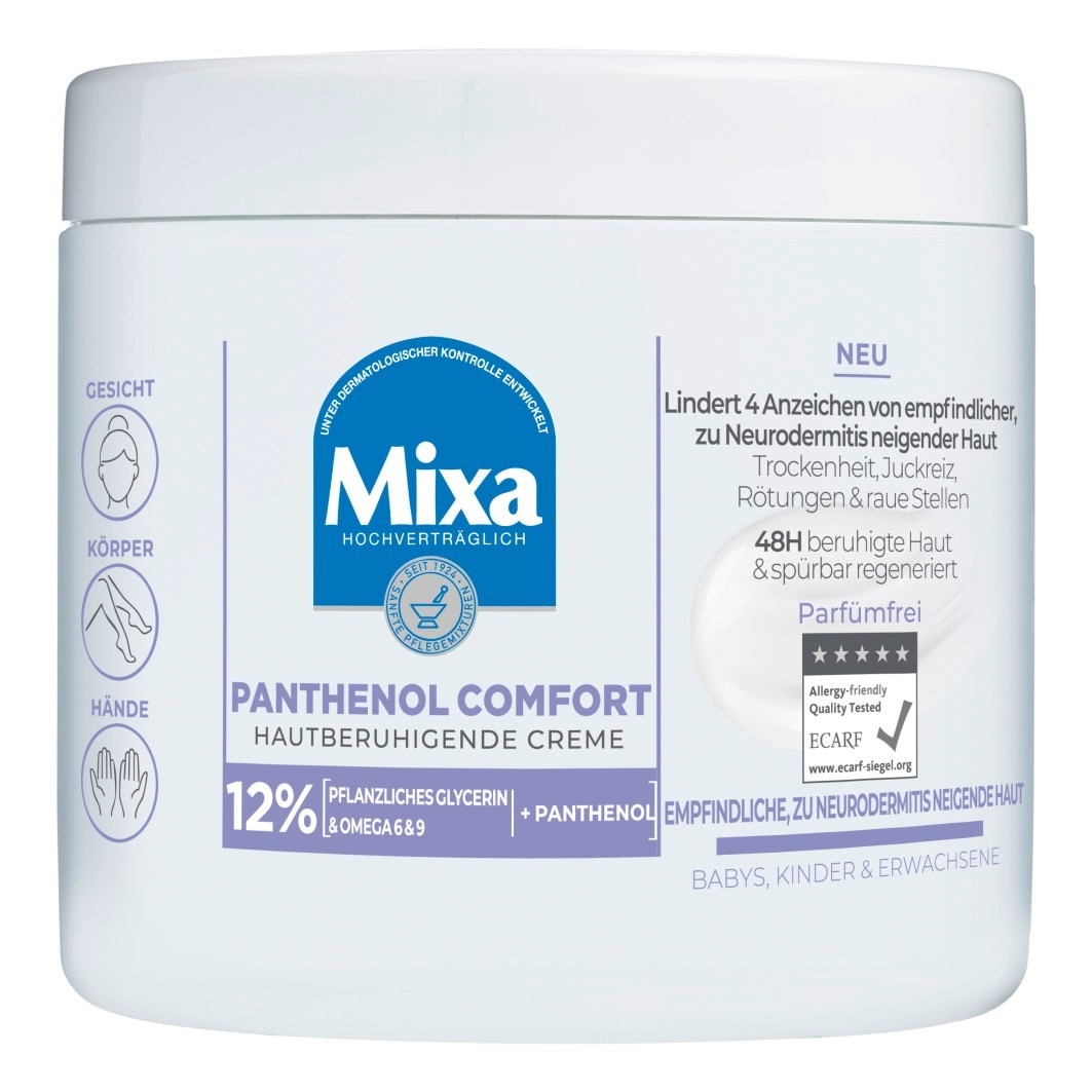 Крем для тела panthenol comfort Mixa, объем 400 мл
Крем для тела panthenol comfort Mixa, объем 400 мл