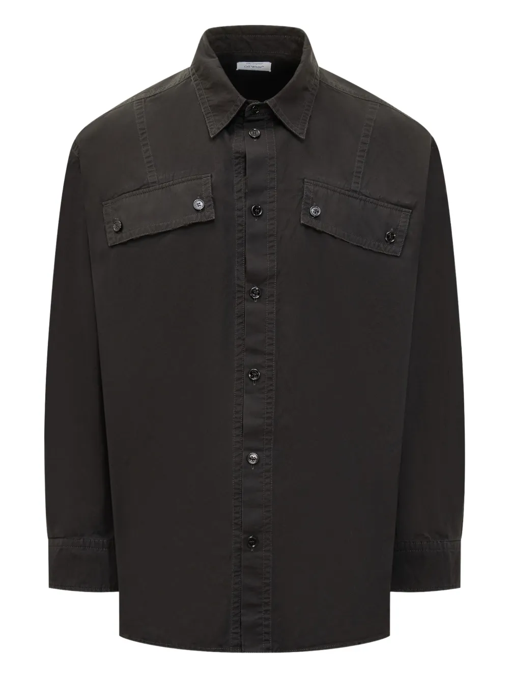 Рубашка с накладным карманом OFF-WHITE, черный
Рубашка с накладным карманом OFF-WHITE, черный